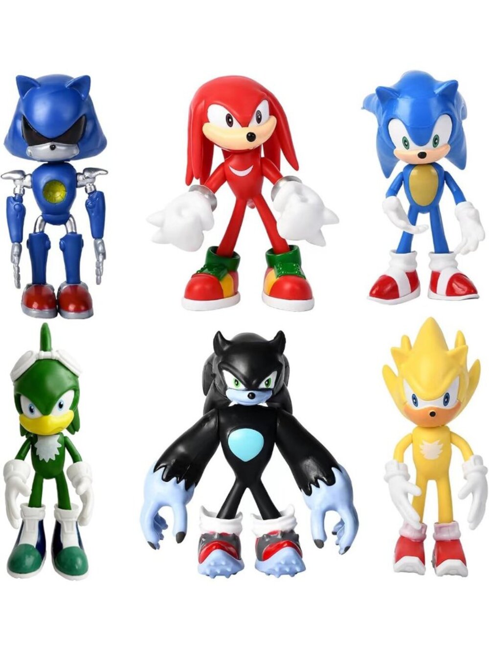 Handcrafted Hedgehog Action Figure Statue - 6.5in Collectible Display Decor